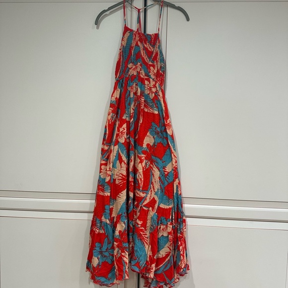 FREE PEOPLE 
Heat Wave Maxi Dress in Red (6) - Picture 2 of 8